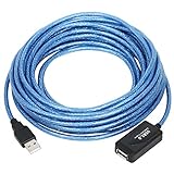 cable usb para impresora 15 metros PEQUEÑOS DISPOSITIVOS USB; dongles (dispositivos especiales) para Bluetooth, receptores inalámbricos de teclado y ratón funcionarán con este cable de extensión USB sin necesidad de alimentación adicional