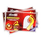 THERMOPAD Zehenwärmer, 5 Paar, 8 Stunden Wärme, extra dünn