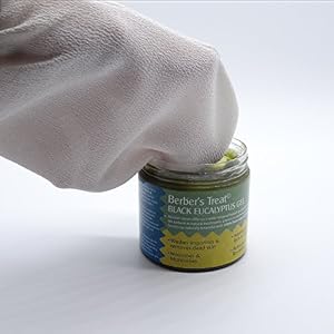 Berber's Treat Kessa Exfoliating Glove - Scrub and Remove Dead Skin Cells, Ingrown Hair Treatment, Tan Remover Mitt… - Image 3