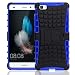 Produktbild Handycop Outdoor Case für Huawei P8 Lite Hülle extrem Robuste Schutzhülle Back Cover - Blau