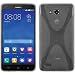 Produktbild PhoneNatic Case für Huawei Honor 3X G750 Hülle Silikon clear X-Style + 2 Schutzfolien