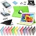 Produktbild SVS 16in1 MEGA 360° Tab4 10.1 Schutzhülle + Zubehör Samsung Galaxy Tab 4 SM-T530 / T531 / T535 Tasche Etui (Grün)