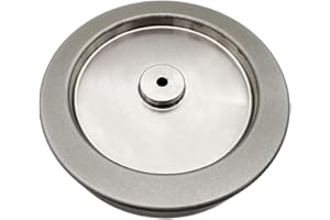 UF-SHARP CBN Schleifscheibe 200mm für T4 Nassschleifmaschine -200mm*38mm*12mm (Bogenwinkel, 1000 Körnung)