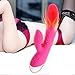 Produktbild AILOVA Dopple-Motor Silikon Vibrator, Der Beheizt Werden Kann, Mit Acht Verschiedenen Frequenzen und Fünf verschiedenen Stärk Modi, Wasserdicht und USB Wiederaufladbar, Eine Herrliche Entspannung für Frauen, Rosa