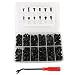 Produktbild nouvelife Set 240 Clips Agrafe Kunststoff Nieten Kunststoff Karosserie Ersatz von Heftklammern Original mit Abzieher D Agrafe Gehäuse de Rangement Universal