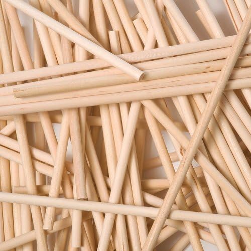 100 x 230mm / 9 inch Wooden Cake Pop Lollipop Sticks