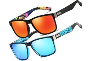 HGDGears Polarized Sunglasses for Men Women Driving Cycling Fishing Retro Sun Glasses UV Protection