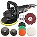Price comparison product image Car Polishers and Buffers, Tacklife Polisher 1500W, 6 Variable Speeds, LED Screen Display, Soft Start, Orbital Sander Machine, 180MM Base, Detachable D-Handle, Waxer/PPGJ01A