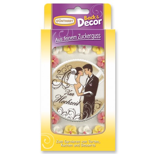 Preisvergleich Produktbild Tortenaufleger, Hochzeit, Augenkontakt
