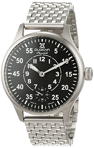 Dugena Herren-Armbanduhr EPSILON 6 Flieger Analog Handaufzug Edelstahl 7090060 Dugena Herren-Armbanduhr EPSILON 6 Flieger Analog Handaufzug Edelstahl 7090060