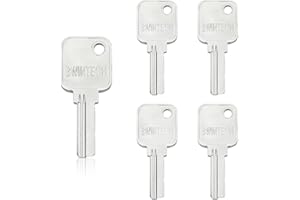 Bwintech 5 pezzi Chiave a cono per serrature a cilindro da 60 mm solo per il marchio Bwintech
