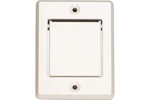 CANEUS Clapet d'évacuation pour aspirateur central, système de tuyau d'aspiration 2" standard