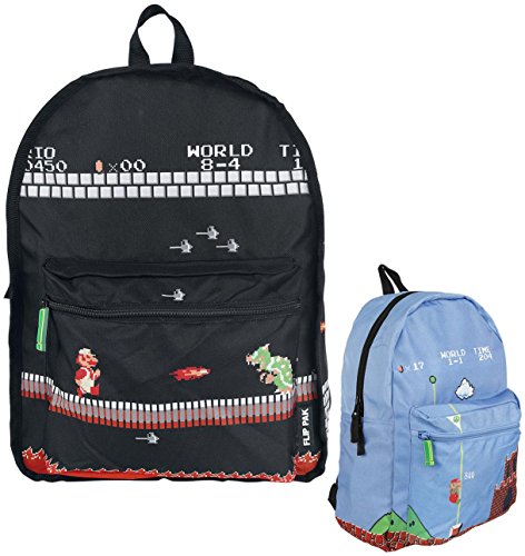 Preisvergleich Produktbild Nintendo Rucksack Classic Mario Reversible, schwar
