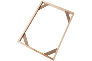 SANDYSEPTEMBER Wooden Frame Canvas Stretcher Bars DIY Frames For Paint By Numbers Canvas Paintings, DIY Frame Kit, 20X30cm 30X40cm 40X50cm (30 * 40cm)