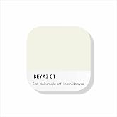 Piktura Akrilik Su Bazlı Silinebilir İ&ccedil; Cephe Duvar Boyası, 200ml, &Ouml;zel Mat, Silikon Katkılı - 2023 Summer Palette - (Beyaz 0