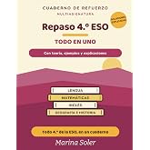 Todo en Uno 4.&ordm; ESO. Cuaderno de refuerzo: Las cuatro materias de 4.&ordm; en un cuaderno: Lengua, Matem&aacute;ticas, Ingl&eacute;s y Geograf&iacute;a