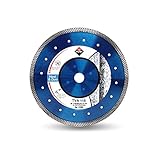 Disco recomendado para el corte de materiales duros como: granito, gres rústico, klinker, refractarios, pizarra y gres porcelánico