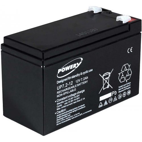 akku-net Blei-Gel-Akku für USV APC Smart-UPS SC420, 12V, Lead-Acid