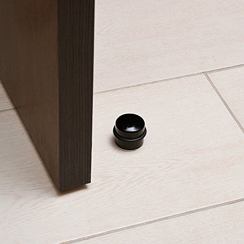 Wolfpack 5320310 Klebender Türstopper, rund, aus Sapelly-Mahagony - 3
