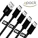 Produktbild Ladekabel für Huawei P10,P10 Plus,P10 Pro,Mate 20 Lite/Pro,Lenovo ZUK Z2/ZUK Z2 pro/ZUK Z1/ZUK Edge/ZUK Tab 4 10,Nylon Usb Typ/Type C Kabel/Datenkabel/Schnellladekabel 1M*2+2M+3M 4 PACK