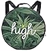 Produktbild Kukubird High Marihuana Entwurfsmuster grüne Unkraut Runde Rucksack
