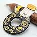 Produktbild Smokelife 3 Farben Ultra-dünne Runde Edelstahl Edelstahl Dual Blades Sharp Cigar Cutter 22mm Fit Cohiba,A