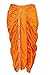 FABLOOK  Stitched Honey Orange With Multicolor Border Mens Dhoti RS.599.00