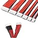 Price comparison product image Ladicha Lipo Battery Charger Silicone Wire Balance Extension Cable 2S 3Pin 3S 4Pin 4S 5Pin 6S 7Pin 8S 9Pin 2.54Xh 30Cm-6S