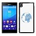 Produktbild Hülle Case Schutzhülle Cover Premium Case // V00000548 Flüchtige Globe Zeichnung // Sony Xperia M4 Aqua