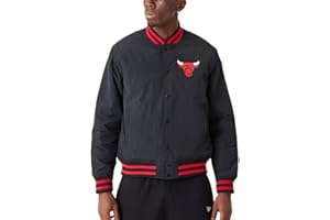 New Era - NBA Chicago Bulls Script Bomber Chaqueta Color Negro