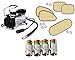 Auto Pearl - Combo Of - Car,Bike Air Alert Tire Valve Cap , Chipkoo Sun Shade Curtain Beige Set of 5 And 12 Volts Heavy Duty Metal Tire Inflaltor RS.1987.00