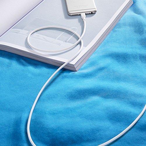 Anker PowerLine II 3m iPhone Ladekabel Lightning Kabel, MFi-Zertifiziert für iPhone 7 / 7 Plus / 6 / 6 Plus / 5S / 5 (Weiß) - 7