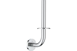 Grohe Start Spare QuickFix - Portarrollos de Barra, Cromo, para Pegar (Pegamento QuickGlue A1) o atornillar, Ref. 41186000