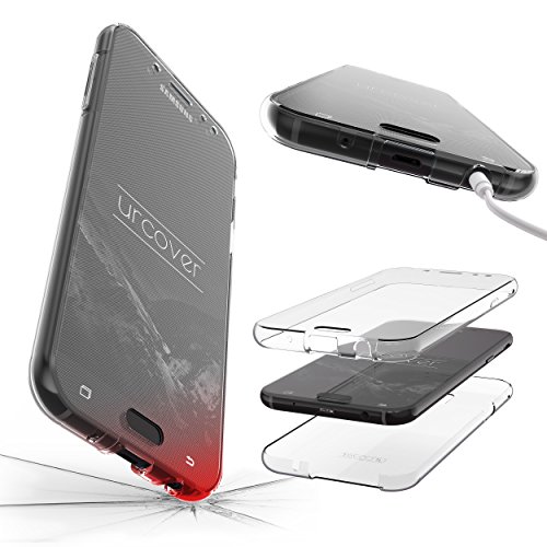 UrcoverÂ® Samsung Galaxy J7 (2017 EU) | 360 Grad TPU Schutz-hÃ¼lle in Transparent | Handy-Cover Rundum ultra slim Case dÃ¼nn Schale | Smartphone ZuberhÃ¶r Tasche HandyhÃ¼lle