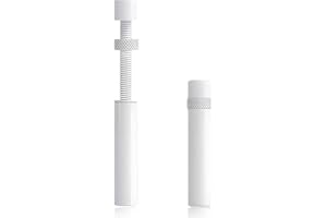 HUTHUHNHN Grafikkarten Halterung, GPU Halterung, Einstellbare Aus Aluminium 74-120MM Grafikkarten Halter, für Videokarte, Grafikkarte (Weiß)