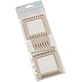 Trimits Weaving Set: Two Small Frames, Comb & Needle, Wood