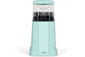 LIVOO - Machine à pop corn DOM497-100g de grains, 1200W, protection surchauffe