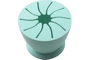 CLOCKJUAN 1 x grüner Unkrautsammler, gesaugt, weiches Silikon, Basteln, Vinyl, Unkrautwerkzeug, Schrotthalter, Box, Basteln, selbstklebendes Vinyl, Heimbedarf