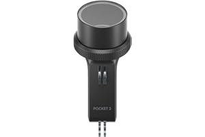 DJI Pocket 2 Boîtier étanche - Étanche Jusqu’à 60 m de Profondeur, Permet à DJI Pocket 2 de capturer des Images sous l’Eau de Haute qualité, sans reflet ni Distorsion Black