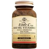 Solgar Ester-C Plus 1000 mg Vitamin C Tablet, 30 Tablet