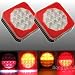 Produktbild mark8shop 1 Paar 12 V LED-Trailer Van Truck Bremse hinten Schwanz Indicator Light Nummernschild Lampe