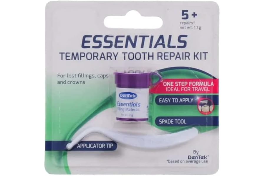 DenTek Dentek Essentials Filling Material, White, 1 Count (Pack of 1)