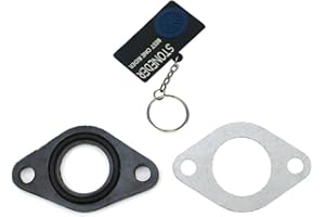 STONEDER Guarnizione del tubo di aspirazione del collettore del carburatore da 20 mm Guarnizione distanziale per Pit Dirt Bike ATV Quad 4 Wheeler Moto Motocross