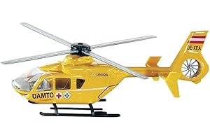 siku 253903802, ÖAMTC-Hubschrauber Österreich, 1:55, Metall/Kunststoff, Gelb, Bewegliche Rotoren