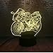 Produktbild Nachtlicht 3D Motorrad Led Nachtlicht 7 Farbe Veränderbar Tischlampe Kind Baby Schlaf Leuchte Home Decor Geschenke