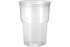 POLOPLAST PZ 100 COCKTAIL GLASS 160 CC TRANSPARENT BICCHIERI KRISTAL IN PLASTICA RIGIDA PER COCKTAIL GRANITE FRAPPE' LONG DRINKS