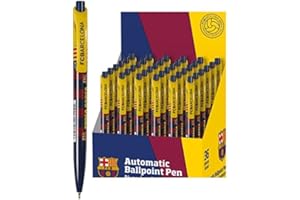F.C. BARCELONA Maxi&Mini - FC Barcelona Stylo Bille Bleu Nouveaute Fournitures Scolaires - FCB
