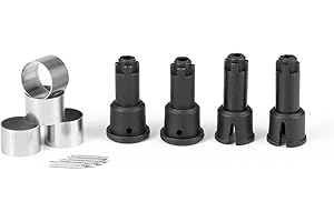 HAIBOXING RC Car Spare Parts Plastic Front/Rear Wheel Shafts Cups, 1/18th Scale Remote Control Trucks Accessories Apply to 2020 New Version 18858 & 18859 & 18868 (M1815)