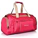 Suntop Alive Nylon/Polyester 40 Litres/20 Inch Travel Duffel / Gym Bag for Women,Girls Bag (Pink & Beige) RS.899.00