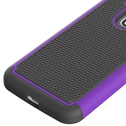 Dooki  Moto G4   G4 Plus Funda  Fuerte Tenaz  Alto Impacto   Tarea Pesada   A Prueba de Choques   Resistencia a las Ca  das   H  brido 2 en 1  Duro Silicona Caucho Doble Capa Protectore Tel  fono Caso Carcasa Para Motorola Moto G4   G4 Plus
